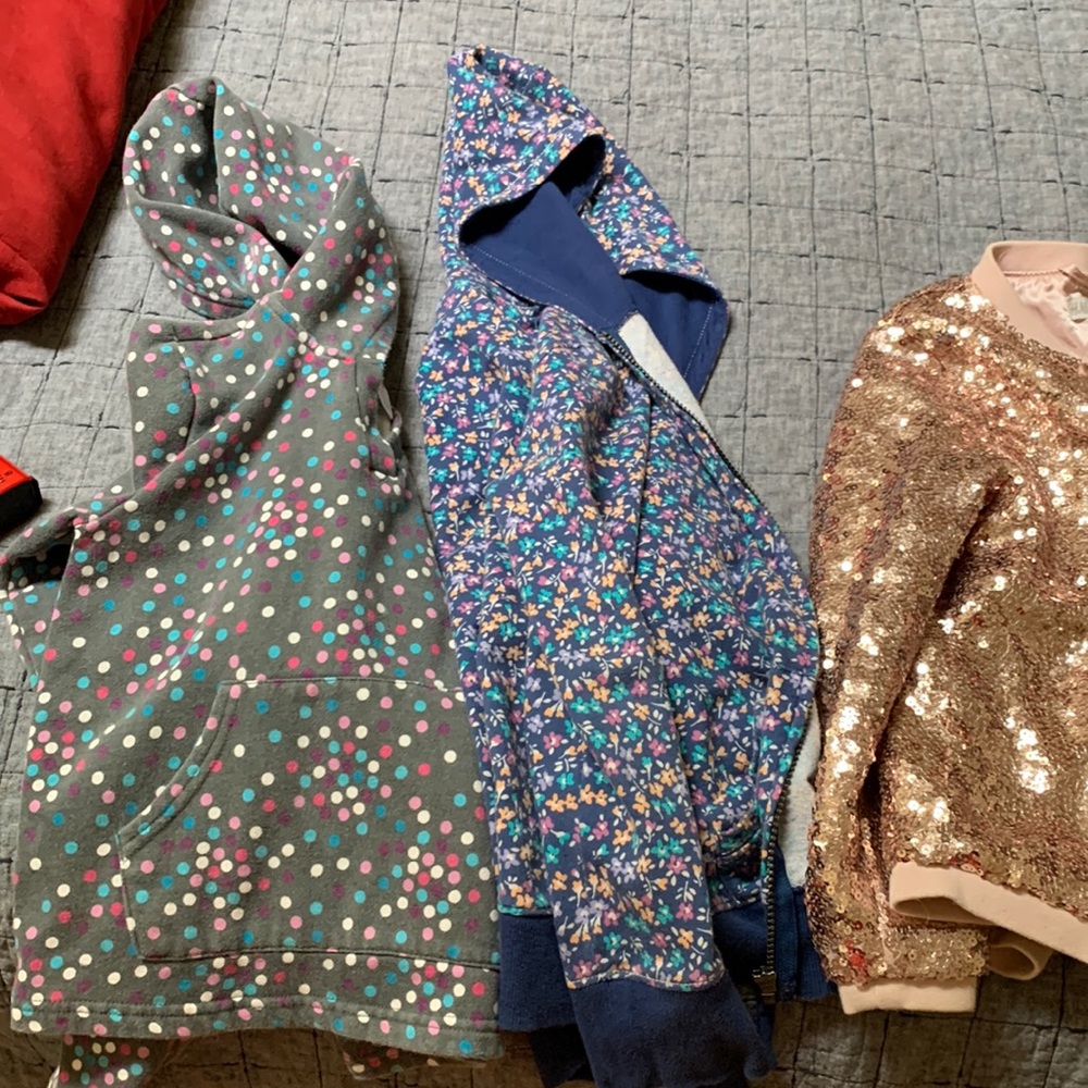 Lot of 3 jackets for a girl size 7 /8